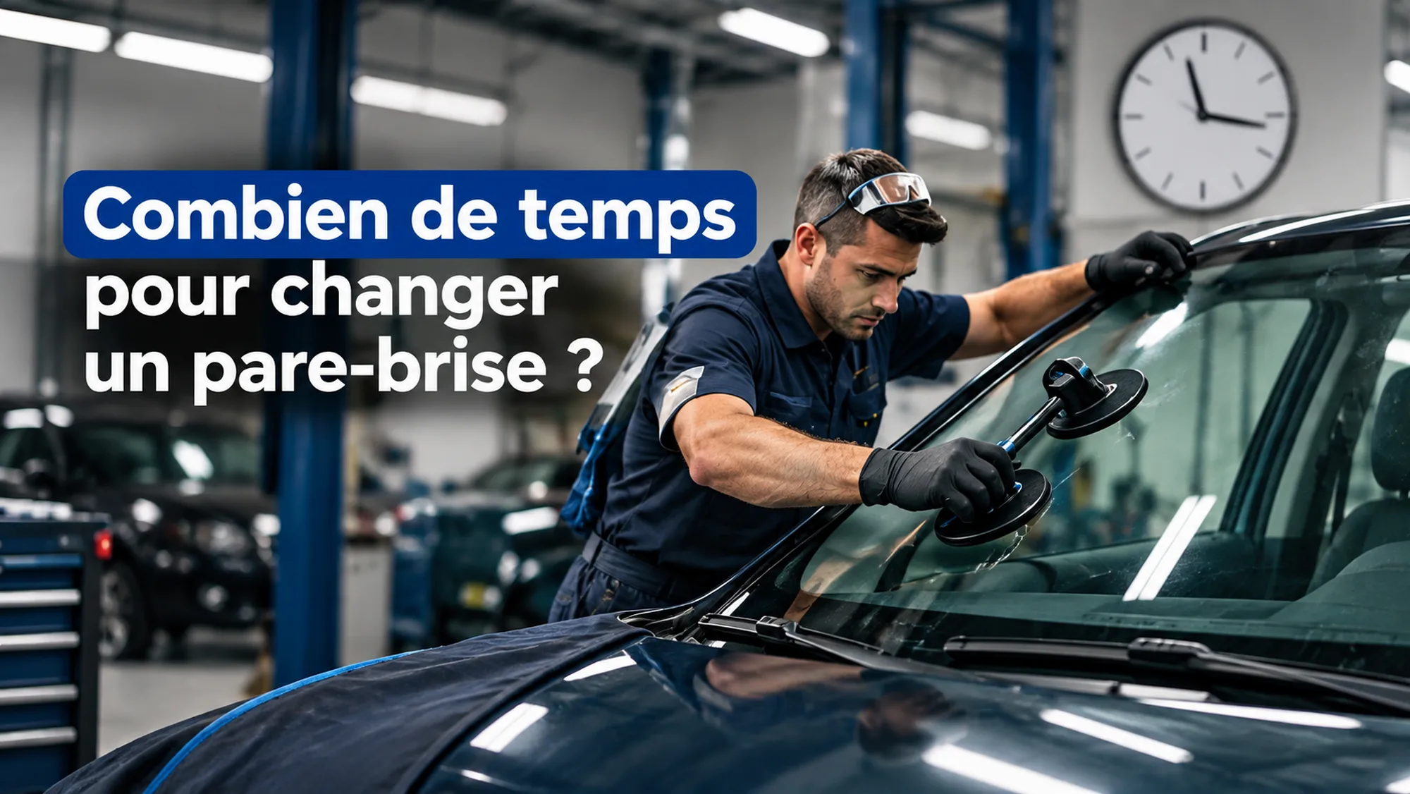 Combien de temps pour changer un pare-brise